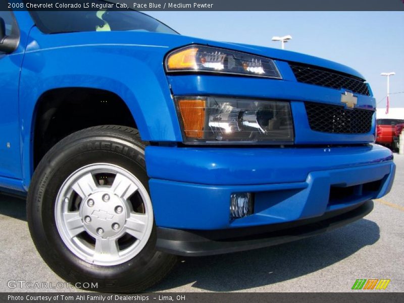 Pace Blue / Medium Pewter 2008 Chevrolet Colorado LS Regular Cab