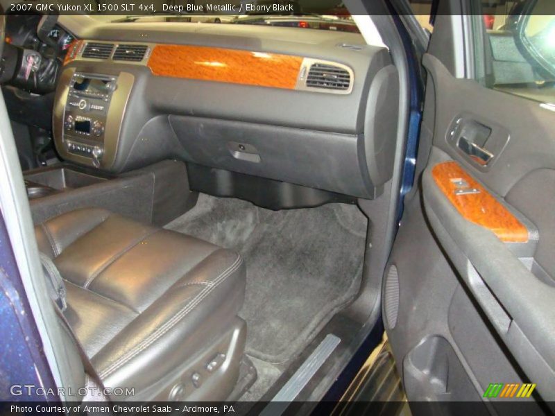 Deep Blue Metallic / Ebony Black 2007 GMC Yukon XL 1500 SLT 4x4