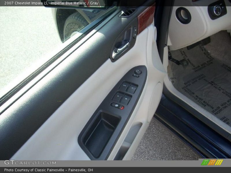 Imperial Blue Metallic / Gray 2007 Chevrolet Impala LS