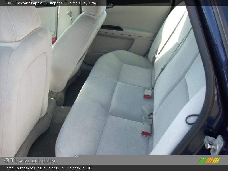 Imperial Blue Metallic / Gray 2007 Chevrolet Impala LS