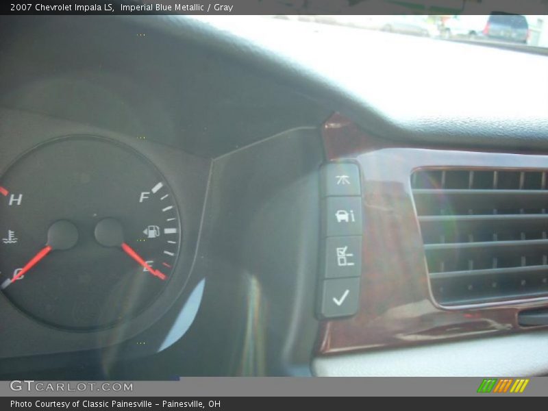 Imperial Blue Metallic / Gray 2007 Chevrolet Impala LS