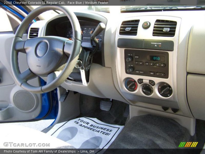 Pace Blue / Medium Pewter 2008 Chevrolet Colorado LS Regular Cab
