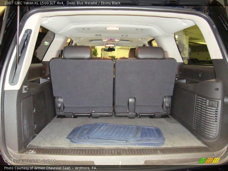 Deep Blue Metallic / Ebony Black 2007 GMC Yukon XL 1500 SLT 4x4