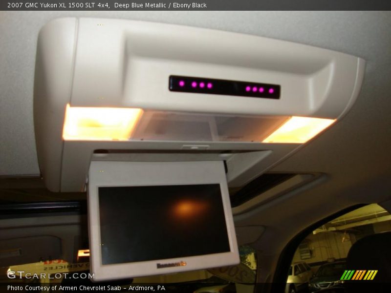 Deep Blue Metallic / Ebony Black 2007 GMC Yukon XL 1500 SLT 4x4