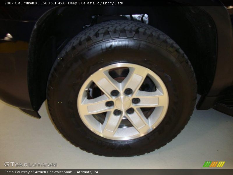 Deep Blue Metallic / Ebony Black 2007 GMC Yukon XL 1500 SLT 4x4