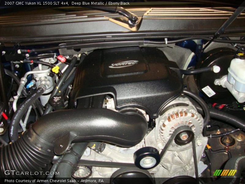 Deep Blue Metallic / Ebony Black 2007 GMC Yukon XL 1500 SLT 4x4
