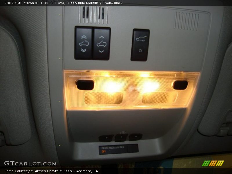 Deep Blue Metallic / Ebony Black 2007 GMC Yukon XL 1500 SLT 4x4