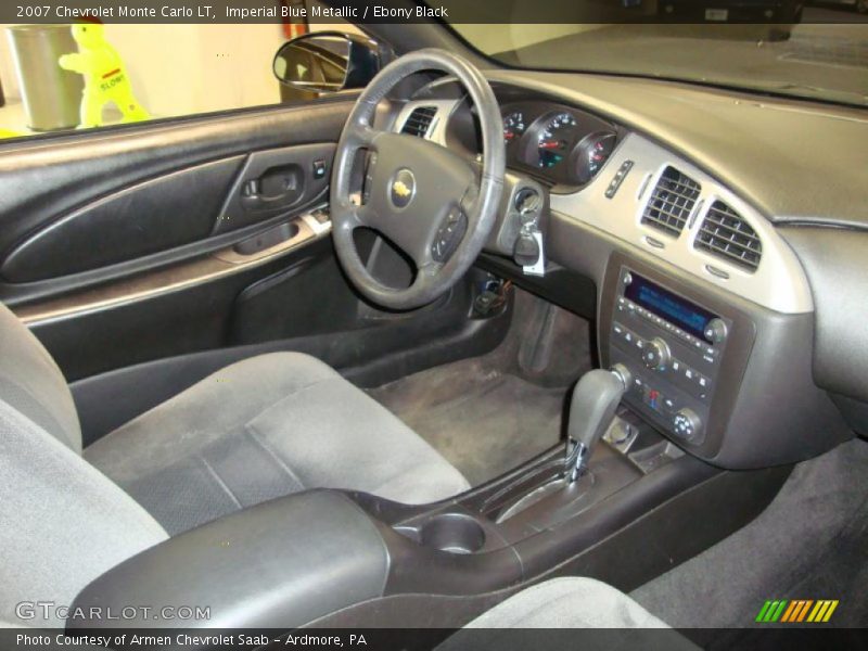 Imperial Blue Metallic / Ebony Black 2007 Chevrolet Monte Carlo LT