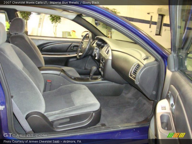 Imperial Blue Metallic / Ebony Black 2007 Chevrolet Monte Carlo LT