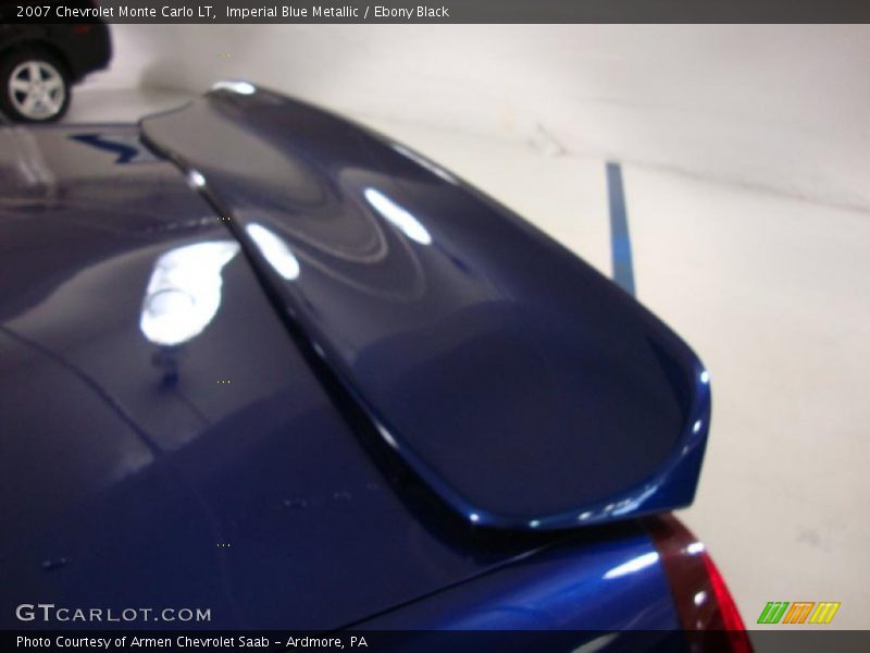 Imperial Blue Metallic / Ebony Black 2007 Chevrolet Monte Carlo LT