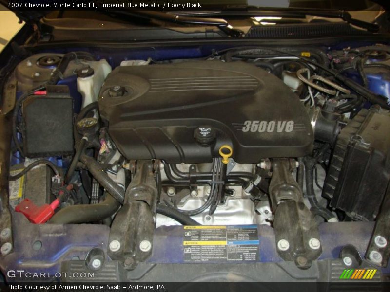 Imperial Blue Metallic / Ebony Black 2007 Chevrolet Monte Carlo LT