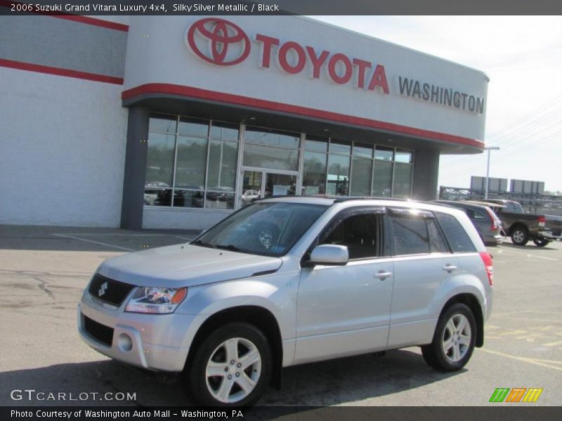 Silky Silver Metallic / Black 2006 Suzuki Grand Vitara Luxury 4x4