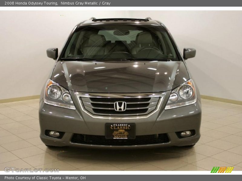 Nimbus Gray Metallic / Gray 2008 Honda Odyssey Touring