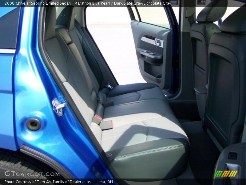 Marathon Blue Pearl / Dark Slate Gray/Light Slate Gray 2008 Chrysler Sebring Limited Sedan