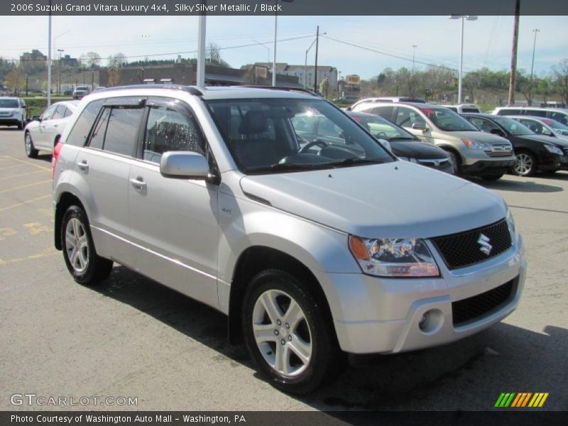 Silky Silver Metallic / Black 2006 Suzuki Grand Vitara Luxury 4x4