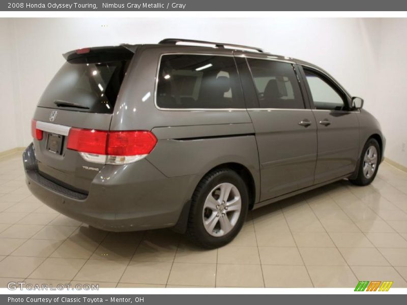 Nimbus Gray Metallic / Gray 2008 Honda Odyssey Touring