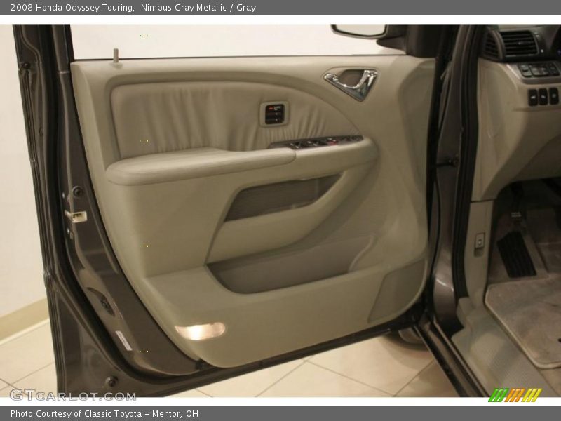 Nimbus Gray Metallic / Gray 2008 Honda Odyssey Touring