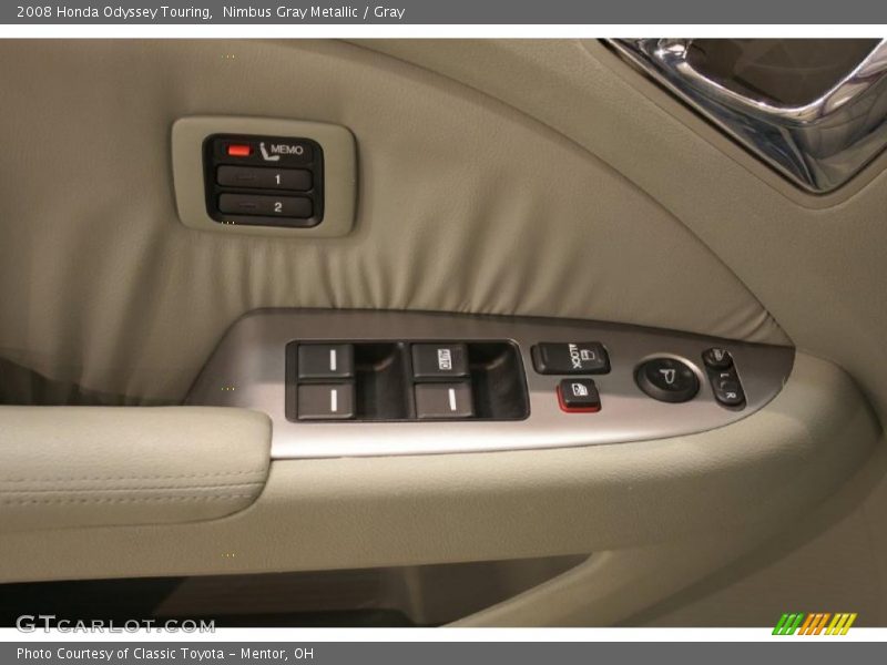 Nimbus Gray Metallic / Gray 2008 Honda Odyssey Touring