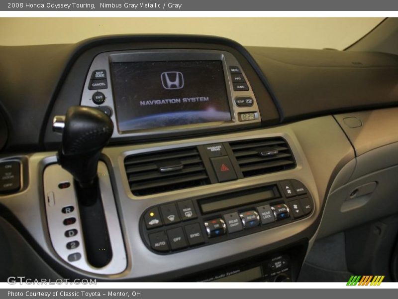Nimbus Gray Metallic / Gray 2008 Honda Odyssey Touring