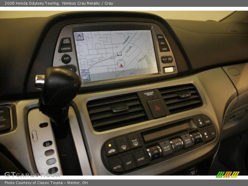 Nimbus Gray Metallic / Gray 2008 Honda Odyssey Touring
