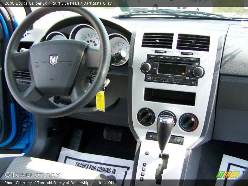Surf Blue Pearl / Dark Slate Gray 2008 Dodge Caliber SXT
