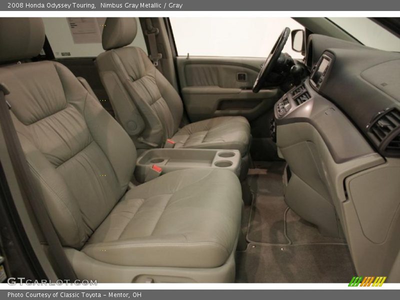 Nimbus Gray Metallic / Gray 2008 Honda Odyssey Touring