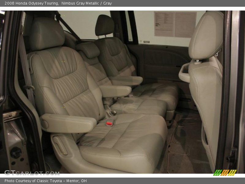 Nimbus Gray Metallic / Gray 2008 Honda Odyssey Touring