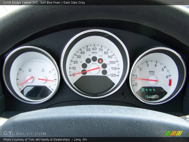 Surf Blue Pearl / Dark Slate Gray 2008 Dodge Caliber SXT