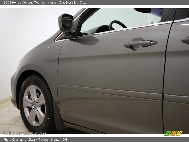 Nimbus Gray Metallic / Gray 2008 Honda Odyssey Touring