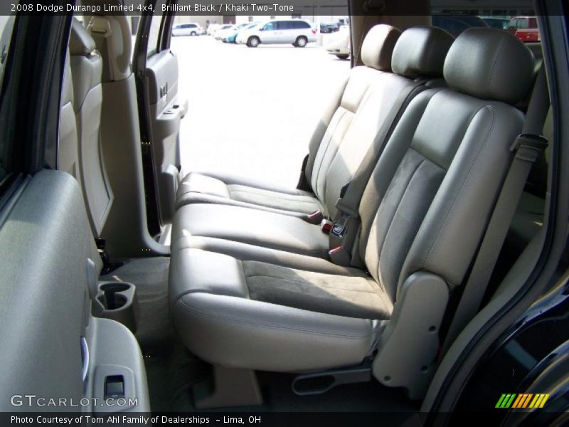 Brilliant Black / Khaki Two-Tone 2008 Dodge Durango Limited 4x4