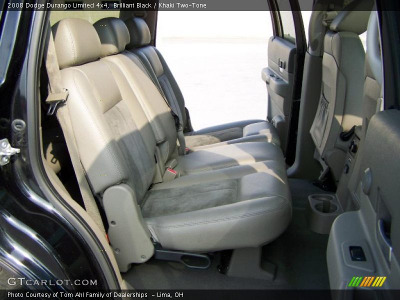 Brilliant Black / Khaki Two-Tone 2008 Dodge Durango Limited 4x4
