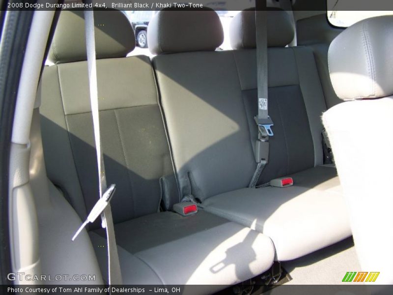 Brilliant Black / Khaki Two-Tone 2008 Dodge Durango Limited 4x4