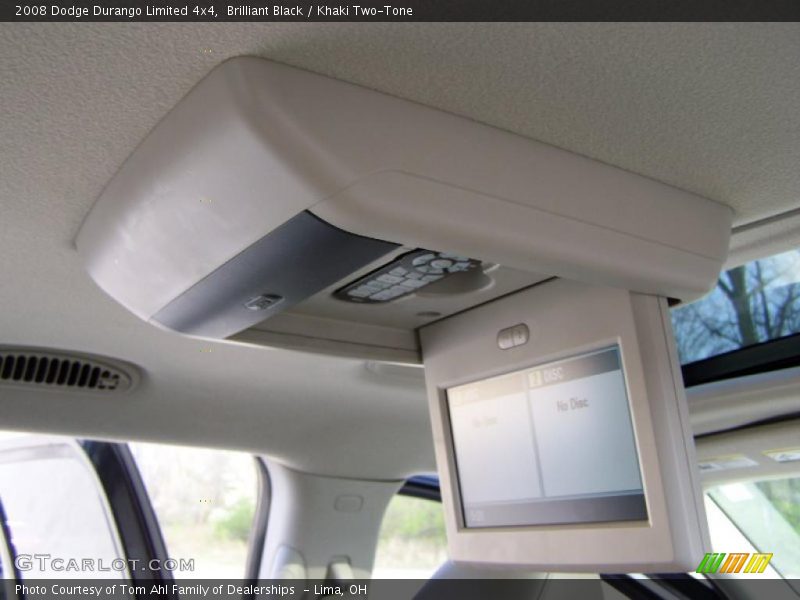 Brilliant Black / Khaki Two-Tone 2008 Dodge Durango Limited 4x4