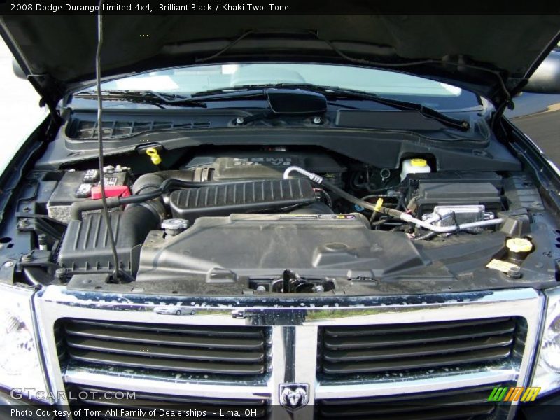 Brilliant Black / Khaki Two-Tone 2008 Dodge Durango Limited 4x4