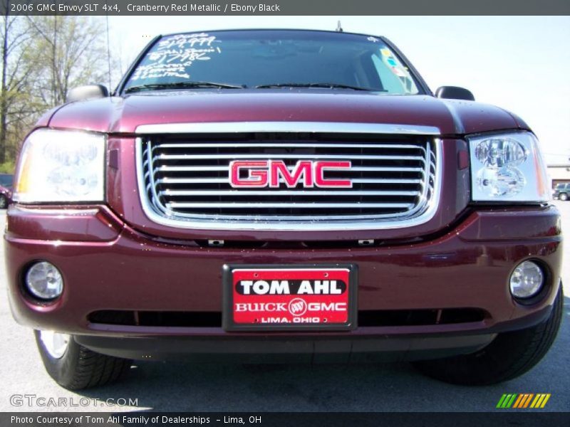 Cranberry Red Metallic / Ebony Black 2006 GMC Envoy SLT 4x4