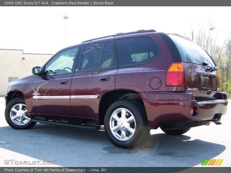 Cranberry Red Metallic / Ebony Black 2006 GMC Envoy SLT 4x4