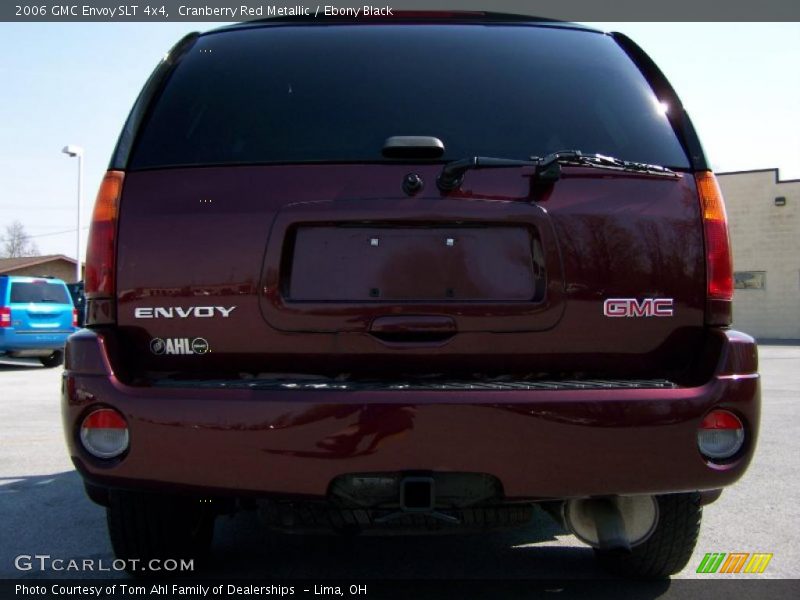 Cranberry Red Metallic / Ebony Black 2006 GMC Envoy SLT 4x4