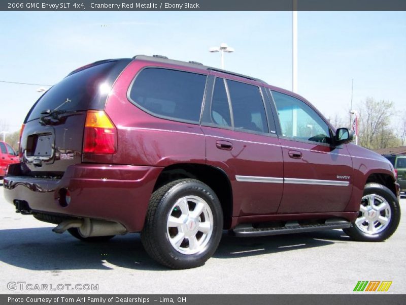 Cranberry Red Metallic / Ebony Black 2006 GMC Envoy SLT 4x4