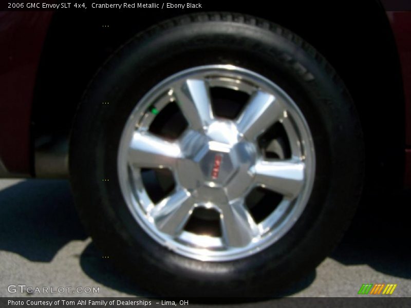 Cranberry Red Metallic / Ebony Black 2006 GMC Envoy SLT 4x4