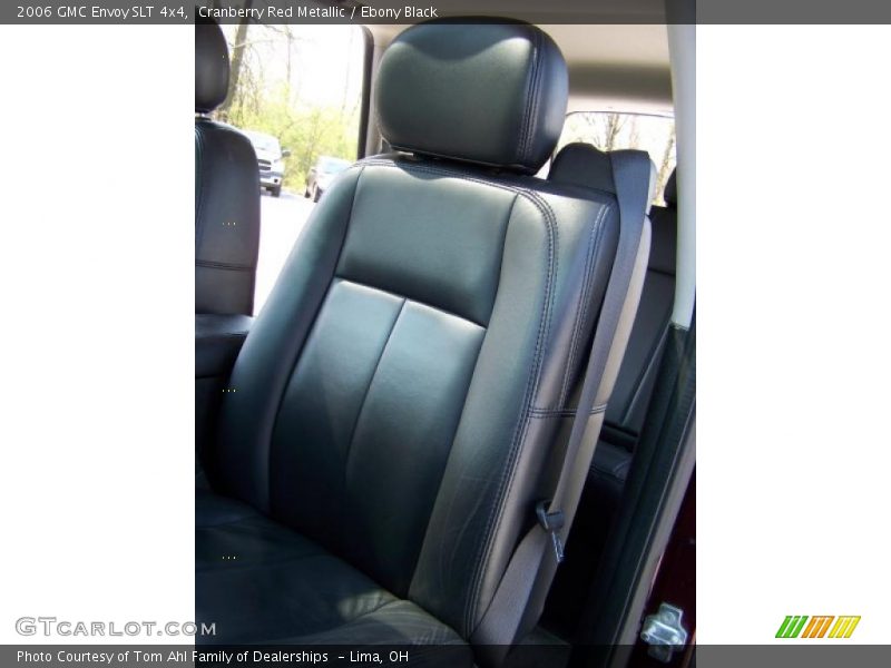 Cranberry Red Metallic / Ebony Black 2006 GMC Envoy SLT 4x4