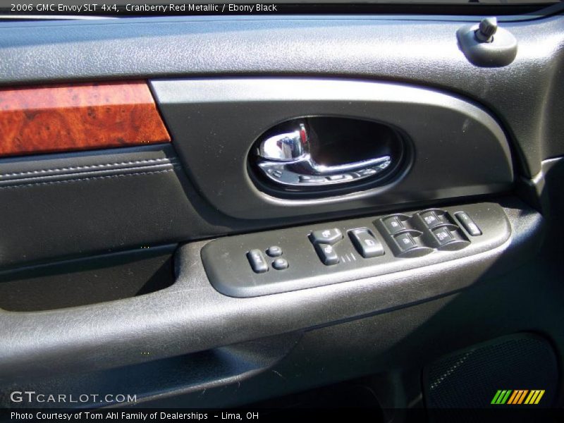 Cranberry Red Metallic / Ebony Black 2006 GMC Envoy SLT 4x4