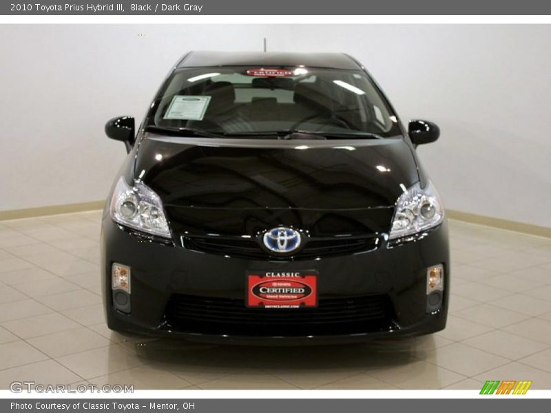 Black / Dark Gray 2010 Toyota Prius Hybrid III