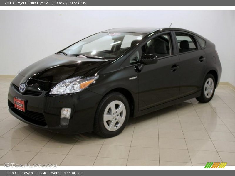 Black / Dark Gray 2010 Toyota Prius Hybrid III