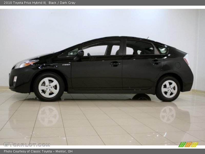 Black / Dark Gray 2010 Toyota Prius Hybrid III
