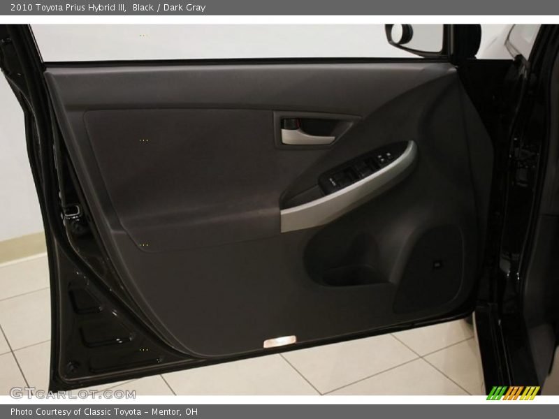 Black / Dark Gray 2010 Toyota Prius Hybrid III