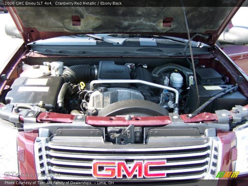 Cranberry Red Metallic / Ebony Black 2006 GMC Envoy SLT 4x4