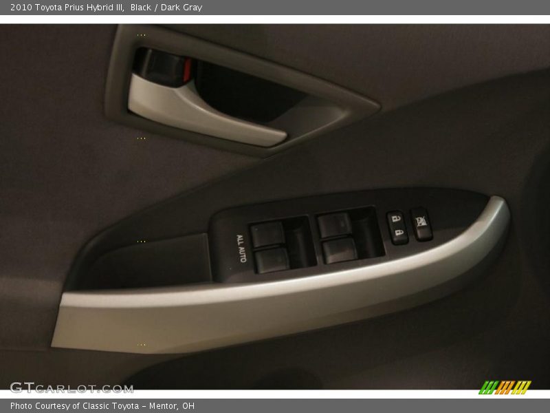 Black / Dark Gray 2010 Toyota Prius Hybrid III