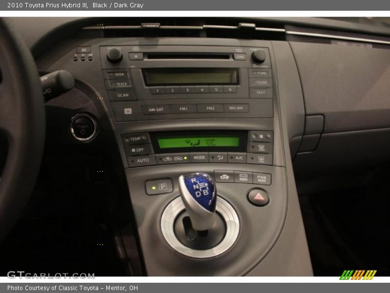 Black / Dark Gray 2010 Toyota Prius Hybrid III