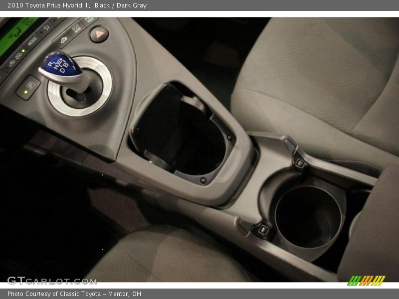 Black / Dark Gray 2010 Toyota Prius Hybrid III