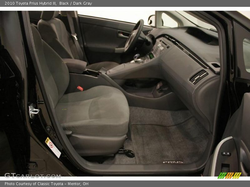 Black / Dark Gray 2010 Toyota Prius Hybrid III